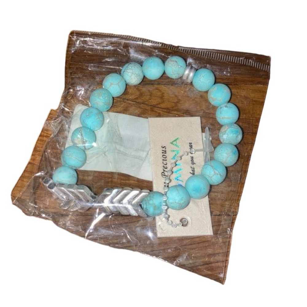 Turquoise arrow bracelet